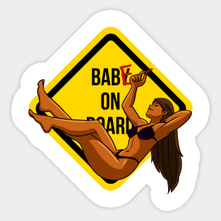 Babe - Baby on board Sticker